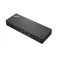 Lenovo 40B00300EU station d'accueil Avec fil Thunderbolt 4 Noir, Rouge