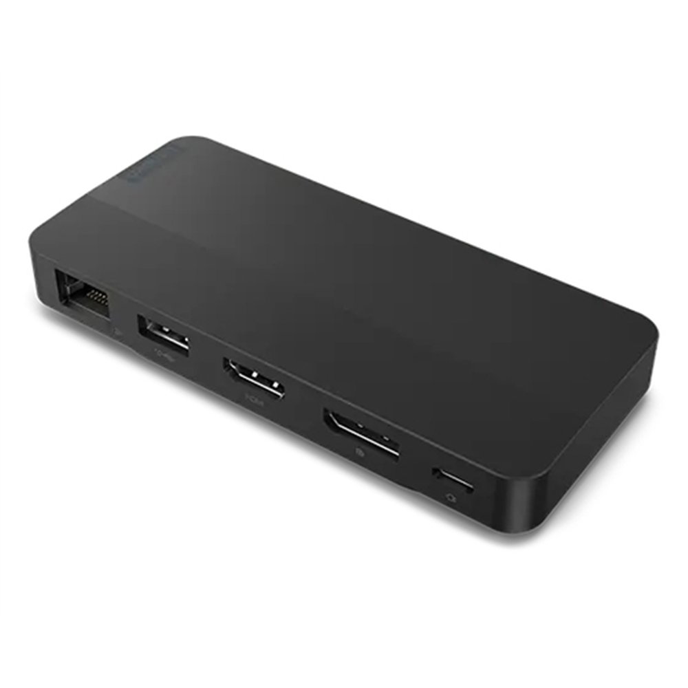 Lenovo 40B90100CH station d'accueil Avec fil USB 3.2 Gen 1 (3.1 Gen 1) Type-C Noir