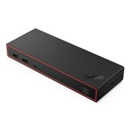 Lenovo ThinkPad USB4 Smart Dock 5500 Avec fil Noir