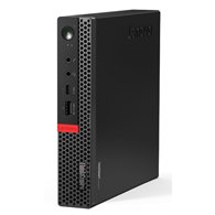 Lenovo Tiny M920q for Zoom Rooms Intel® Core™ i7 i7-9700T 16 Go DDR4-SDRAM 128 Go SSD Windows 10 IoT Enterprise Bureau PC Noir