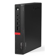 Lenovo Tiny M920q for Zoom Rooms Intel® Core™ i7 i7-9700T 16 Go DDR4-SDRAM 128 Go SSD Windows 10 IoT Enterprise Bureau PC Noir