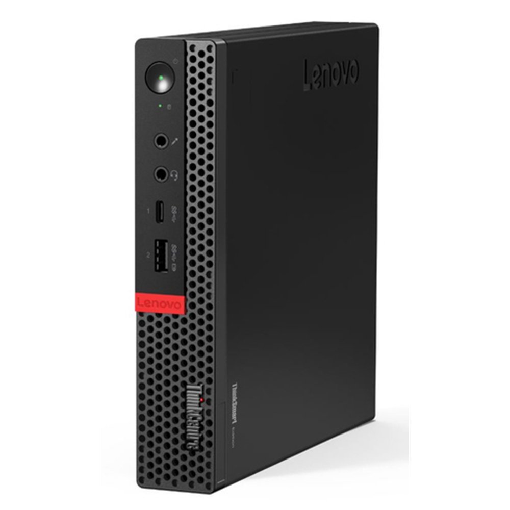 Lenovo Tiny M920q for Zoom Rooms Intel® Core™ i7 i7-9700T 16 Go DDR4-SDRAM 128 Go SSD Windows 10 IoT Enterprise Bureau PC Noir