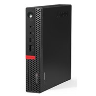 Lenovo Tiny M920q for Zoom Rooms Intel® Core™ i7 i7-9700T 16 Go DDR4-SDRAM 128 Go SSD Windows 10 IoT Enterprise Bureau PC Noir