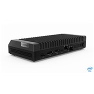 Lenovo ThinkCentre M90n Nano IoT Intel® Core™ i3 i3-8145U 4 Go DDR4-SDRAM 128 Go SSD Windows 10 Pro Mini PC Noir