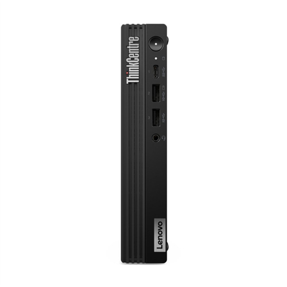 Lenovo ThinkCentre M70q Gen 5 Intel® Core™ i3 i3-14100T 16 Go DDR5-SDRAM 256 Go SSD Windows 11 Pro Mini PC Noir